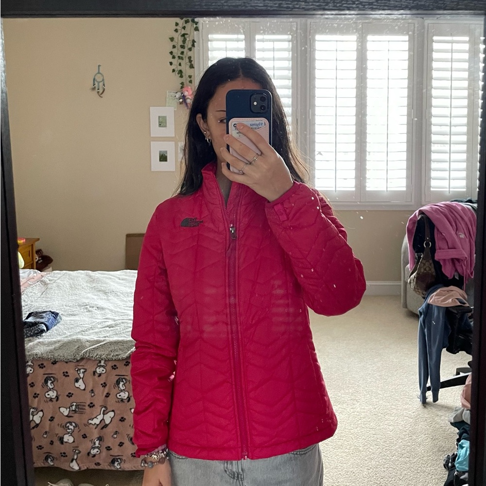 Women's Pink North Face Jacket